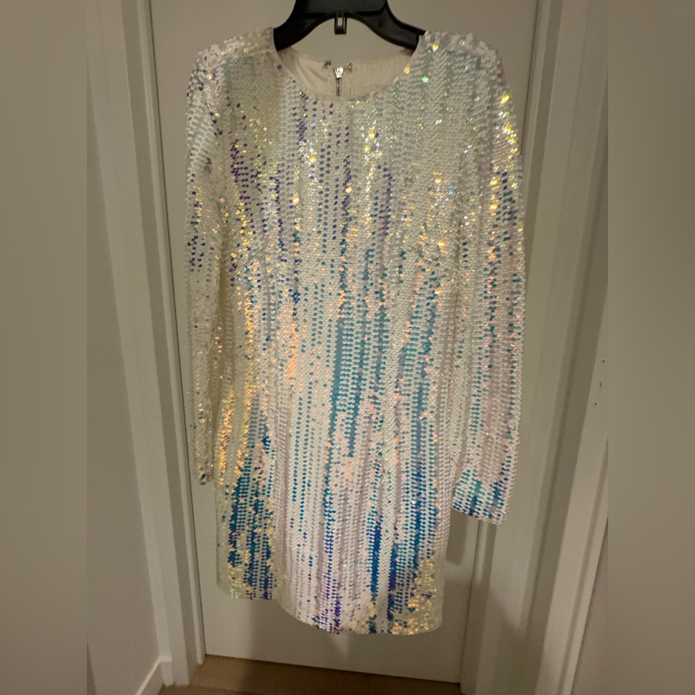 Elliatt Iridescent Sequin Dress